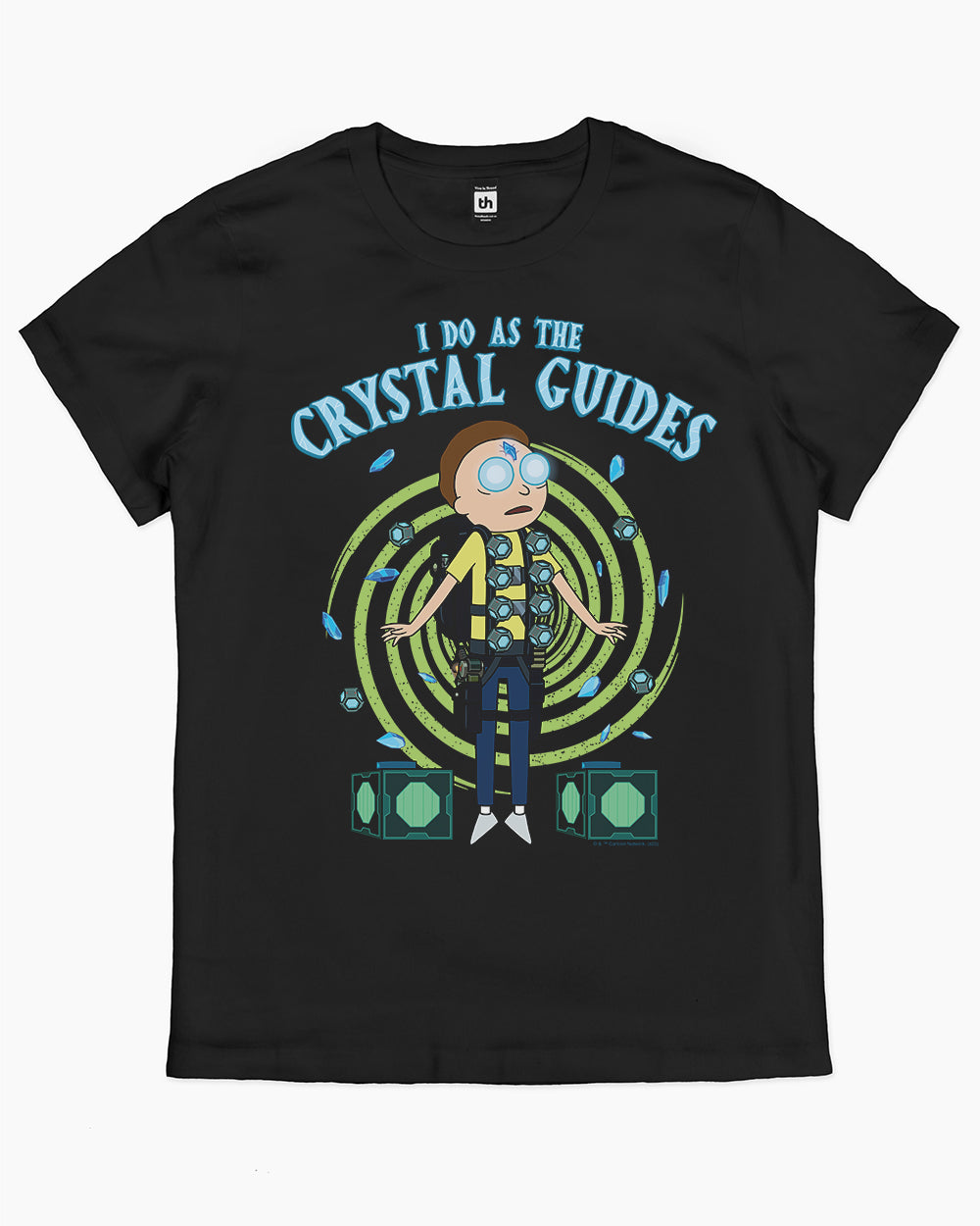 I Do as the Crystal Guides T-Shirt Australia Online #colour_black