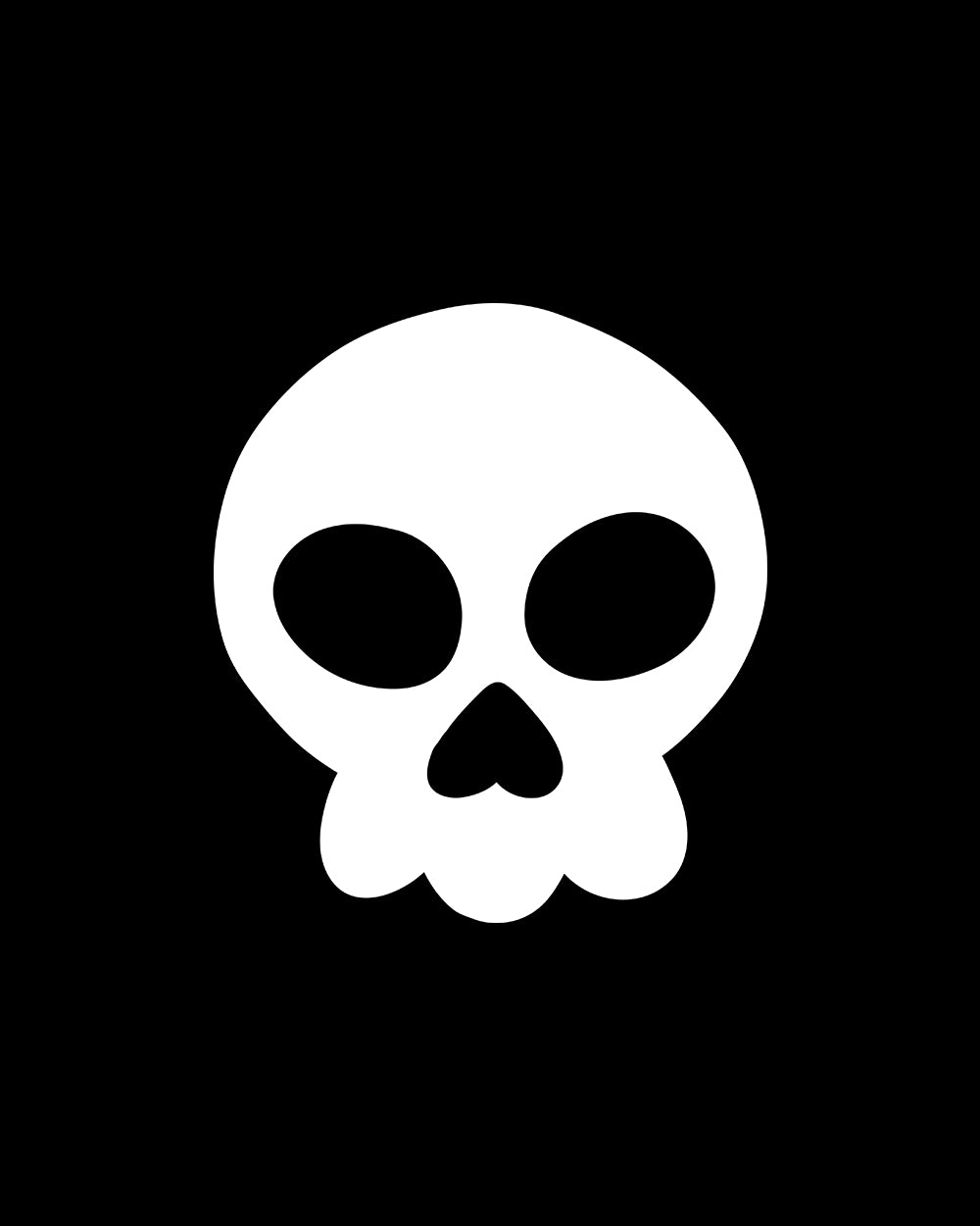 Jimbo Jones Skull Long Sleeve Australia Online #colour_black