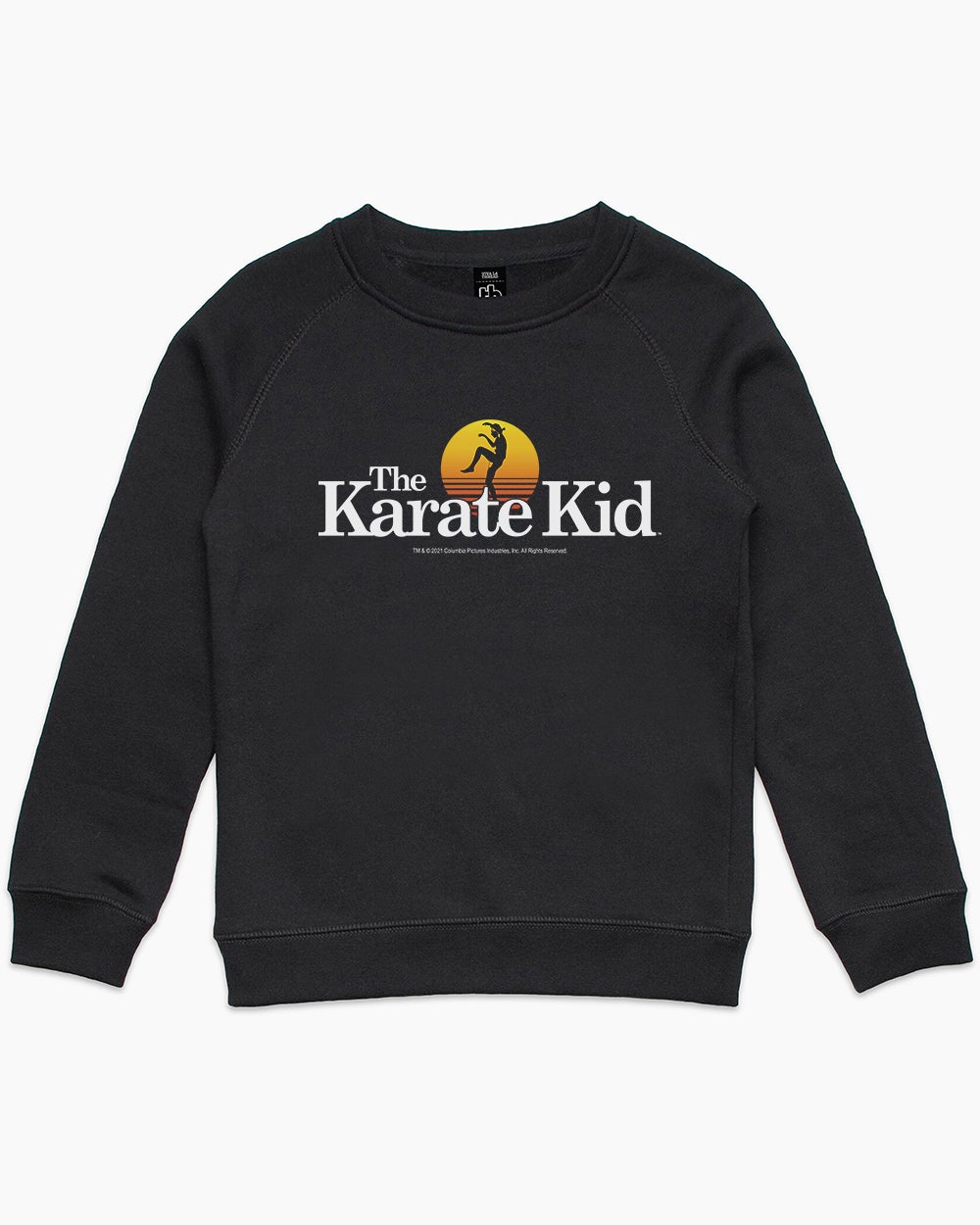 Karate Kid Logo Kids Sweater Australia Online #colour_black