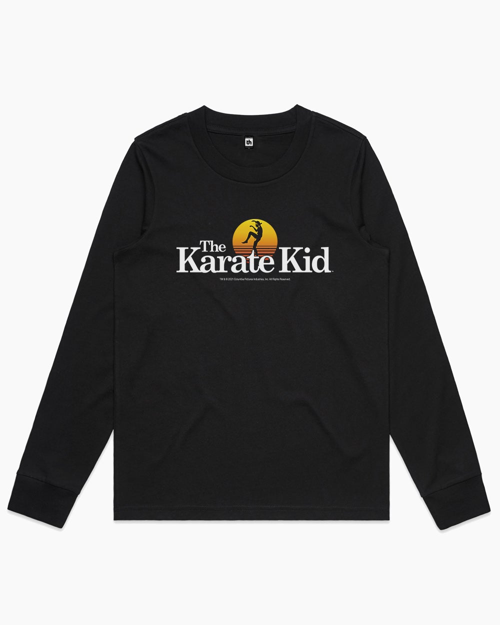 Karate Kid Logo Long Sleeve Australia Online #colour_black