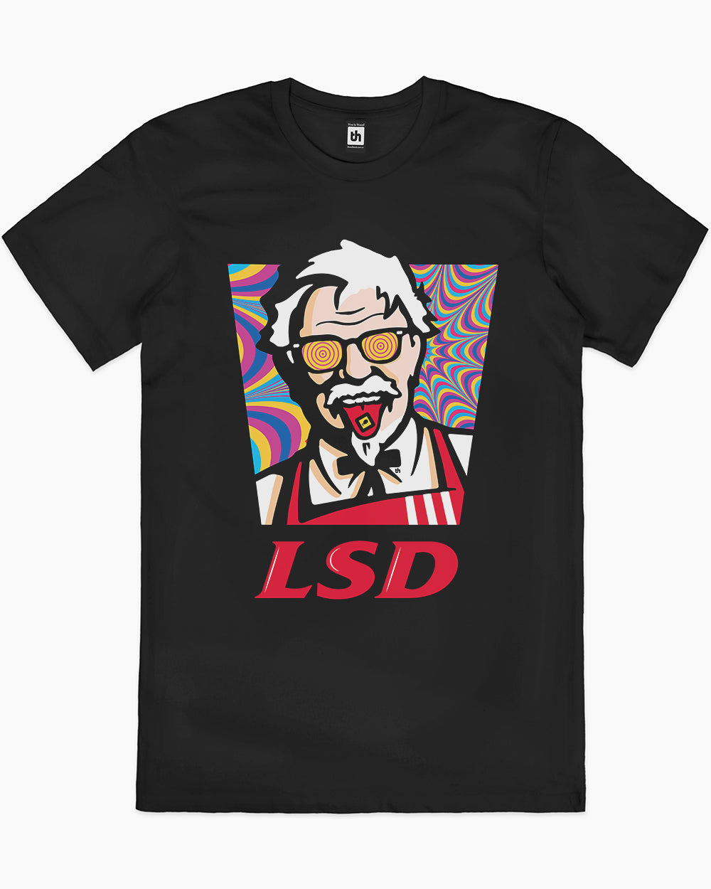 Colonel LSD T-Shirt Australia Online #colour_black