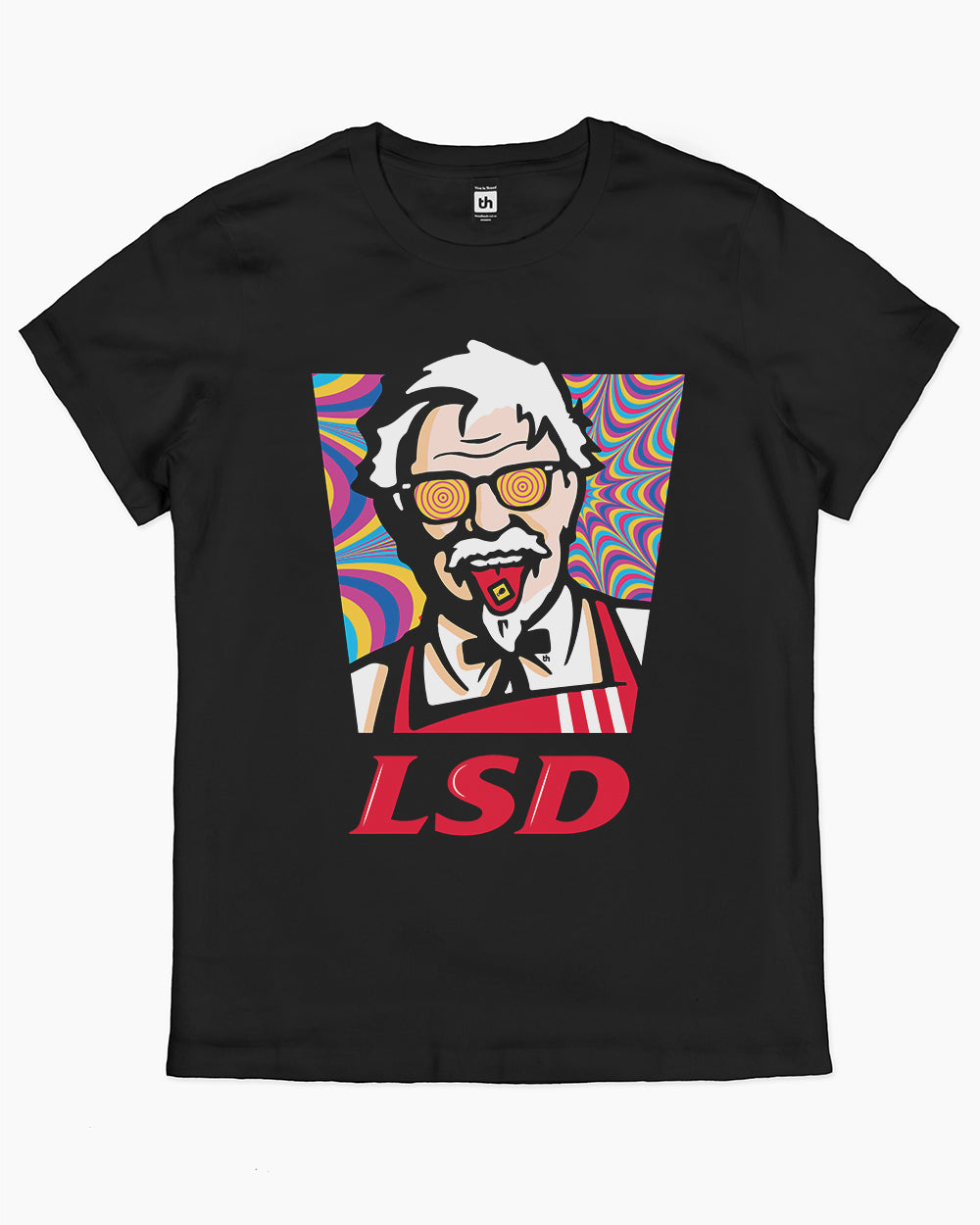 Colonel LSD T-Shirt Australia Online #colour_black