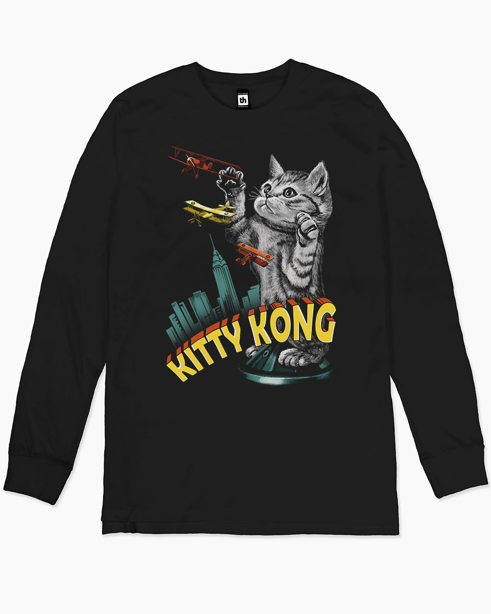 Kitty Kong Long Sleeve Australia Online #colour_black