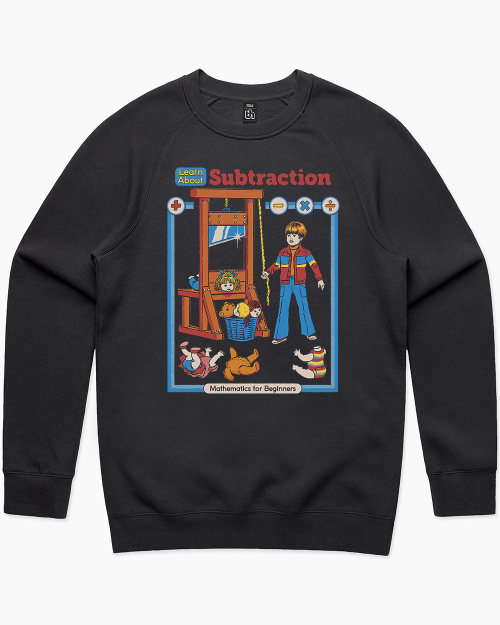 Learn About Subtraction Sweater Australia Online #colour_black