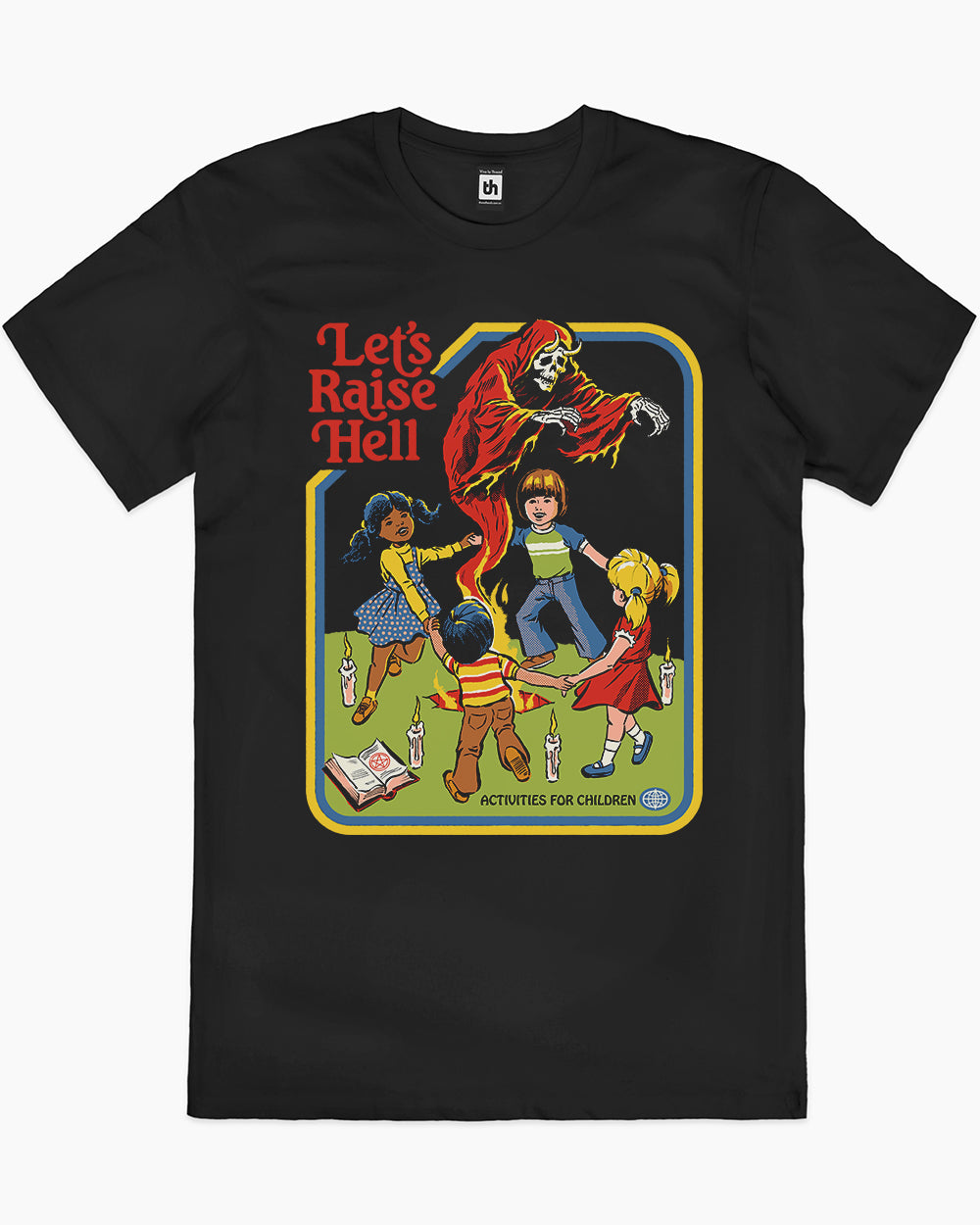 Let's Raise Hell T-Shirt Australia Online #colour_black