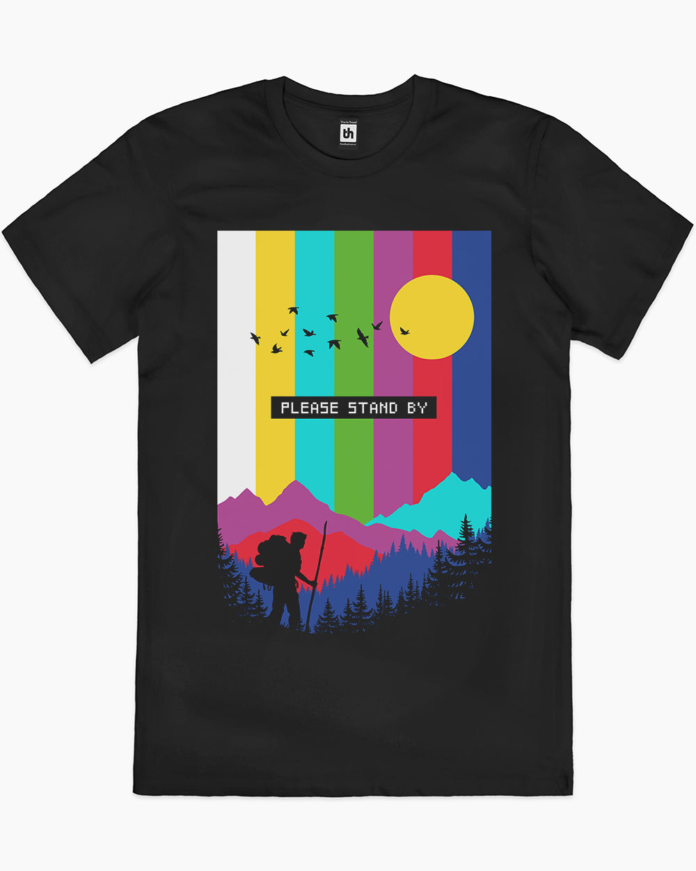 Life in Technicolour T-Shirt Australia Online #colour_black