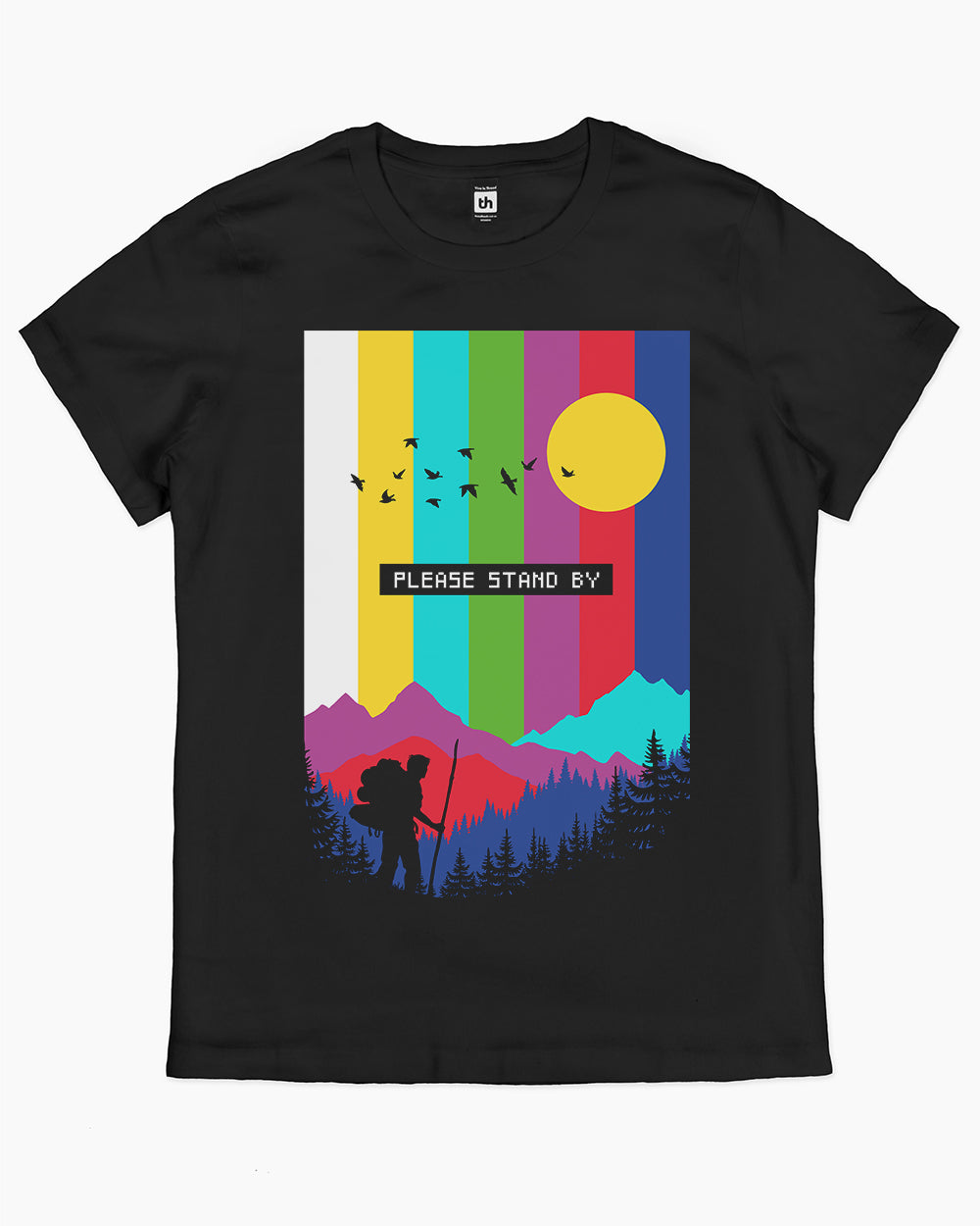 Life in Technicolour T-Shirt Australia Online #colour_black
