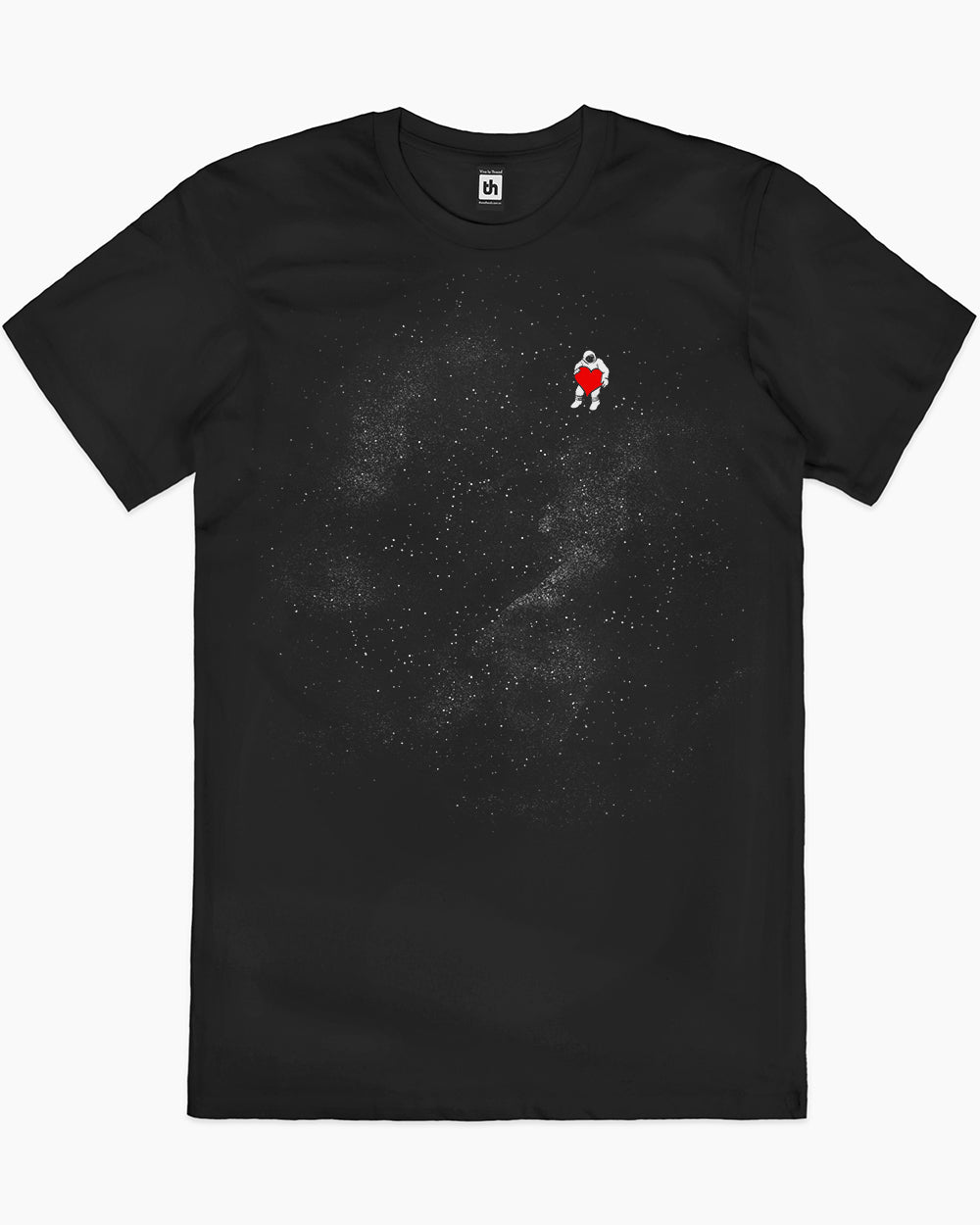 Love Space T-Shirt Australia Online #colour_black