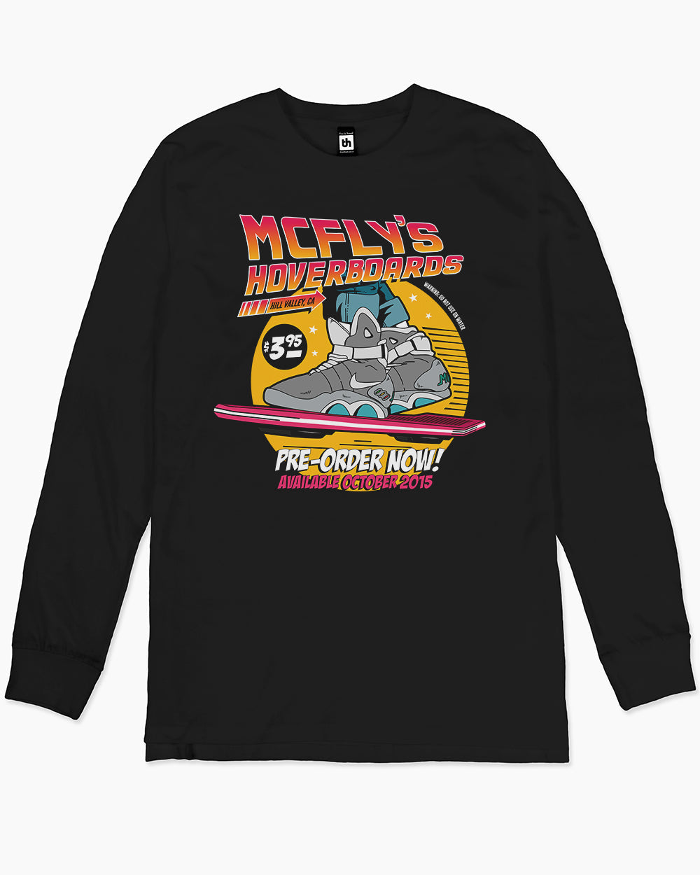 McFly's Hoverboards Long Sleeve Australia Online #colour_black