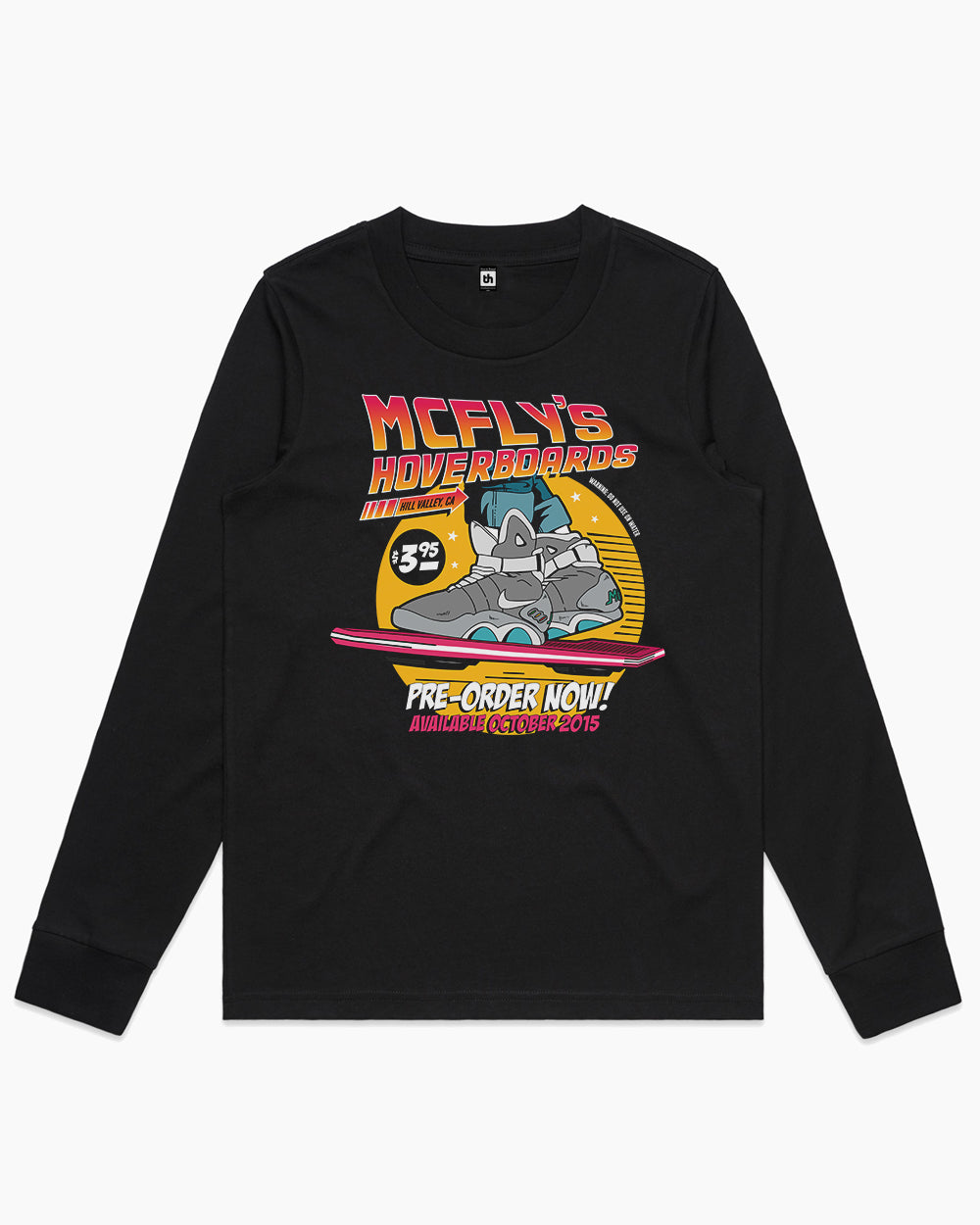 McFly's Hoverboards Long Sleeve Australia Online #colour_black