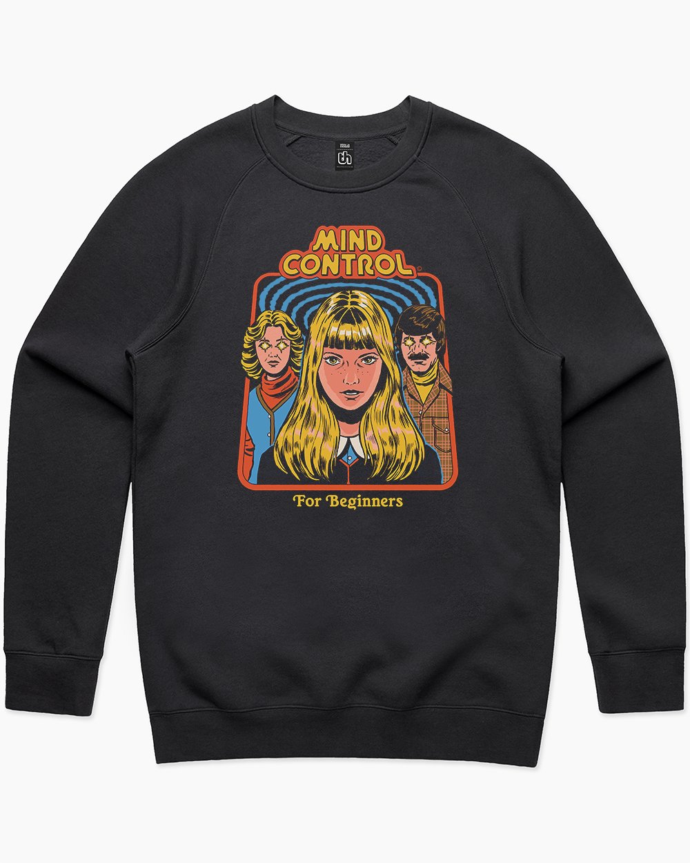 Mind Control for Beginners Sweater Australia Online #colour_black
