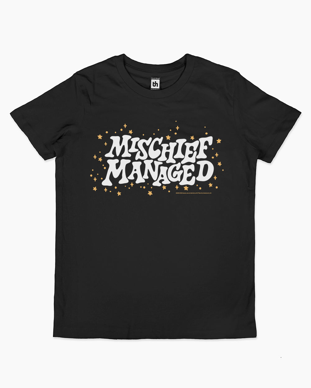 Mischief Managed Kids T-Shirt Australia Online #colour_black