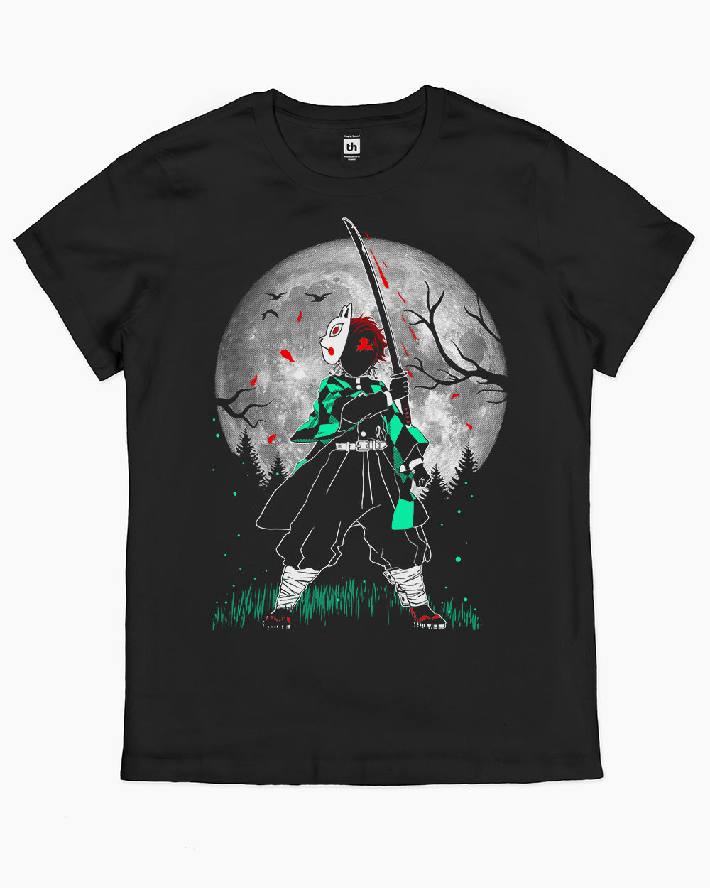 Moon Slayer T-Shirt Australia Online #colour_black