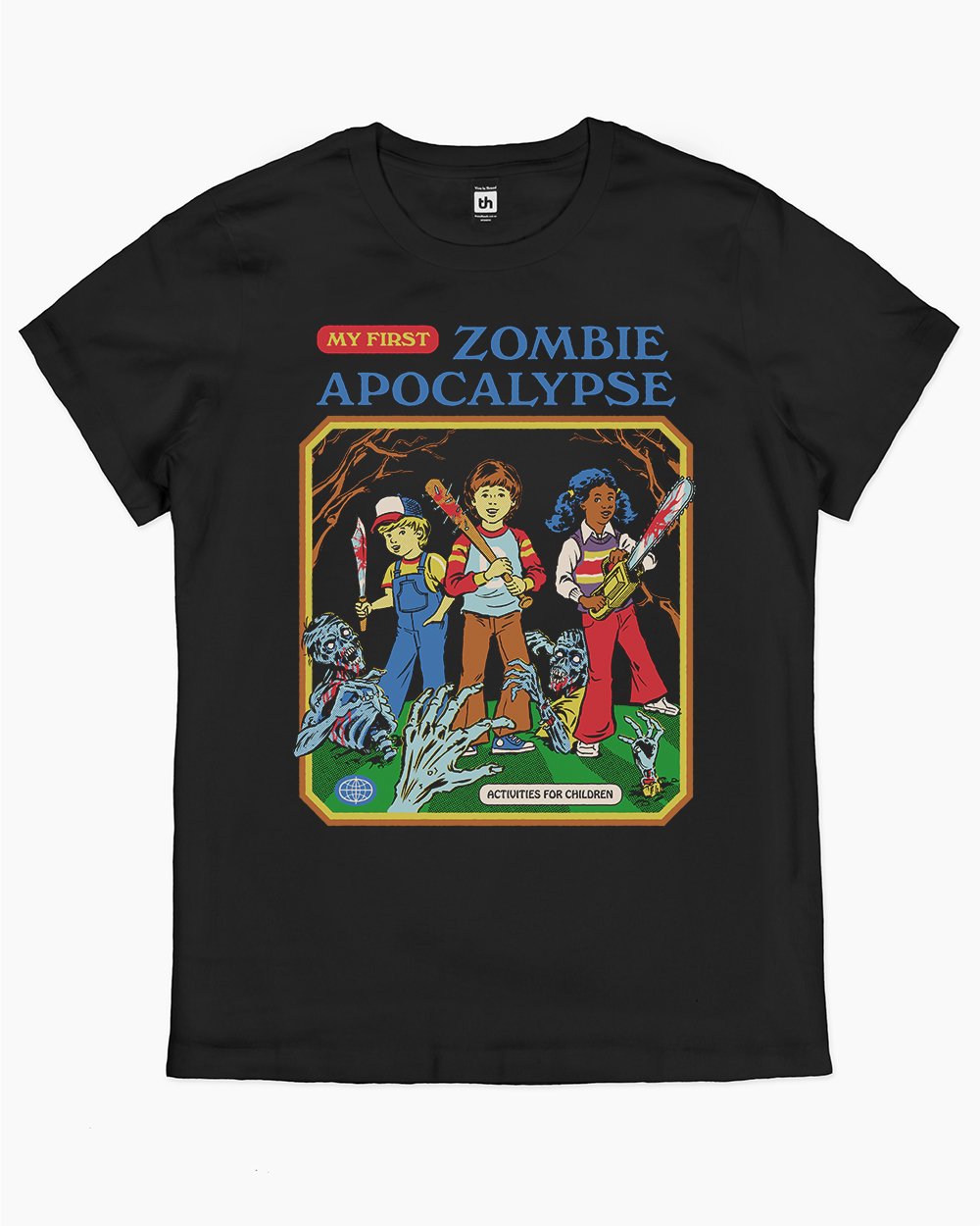 My First Zombie Apocalypse T-Shirt Australia Online #colour_black