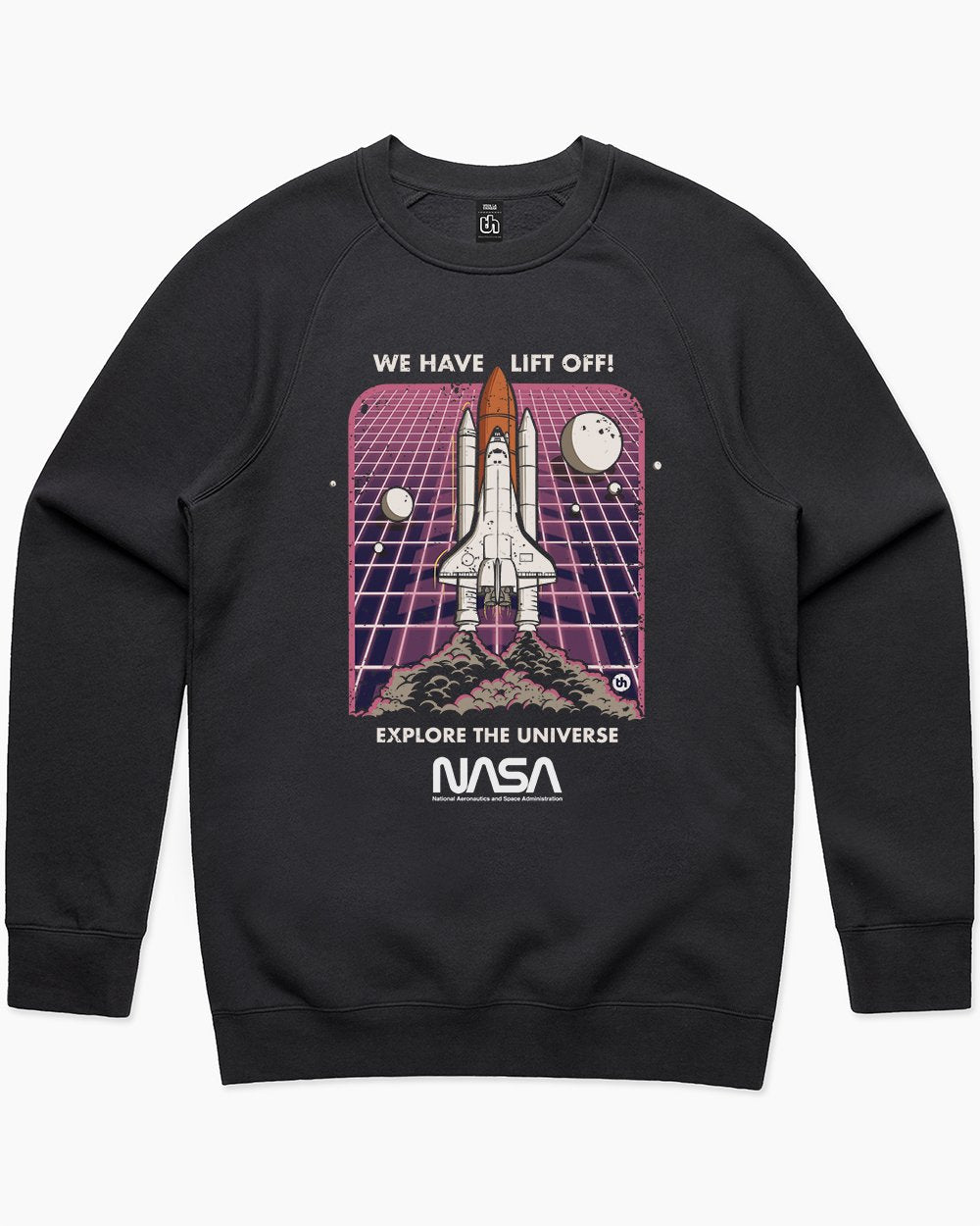 NASA Blast Off Sweater Australia Online #colour_black