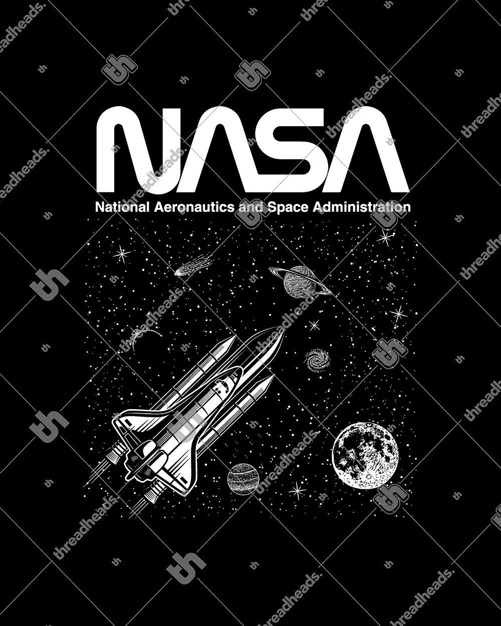 NASA Galaxy Kids T-Shirt Australia Online #colour_black