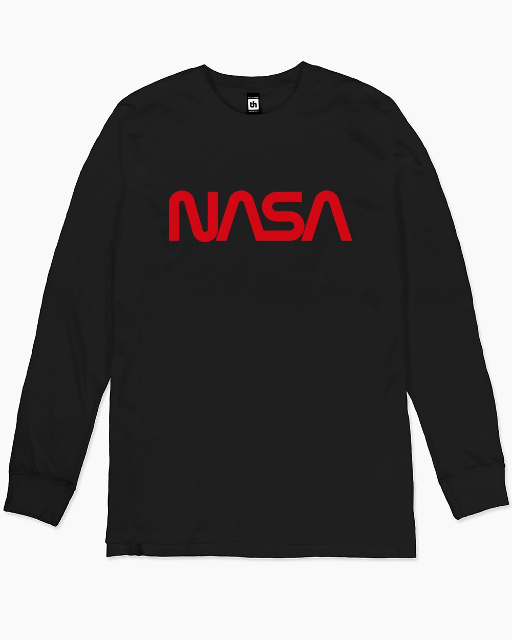 NASA Logotype Long Sleeve Australia Online #colour_black