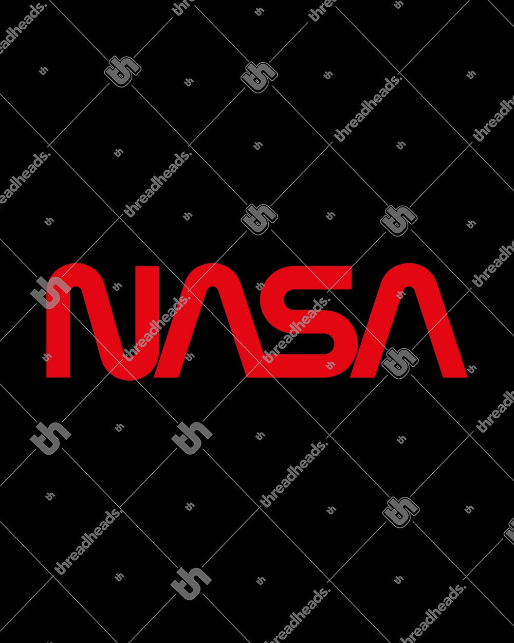 NASA Logotype T-Shirt Australia Online #colour_black