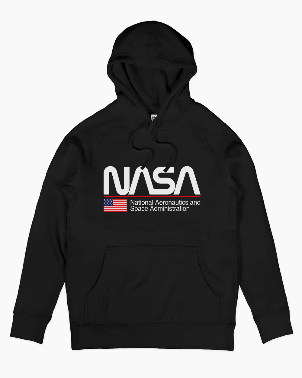 NASA US Hoodie Australia Online #colour_black