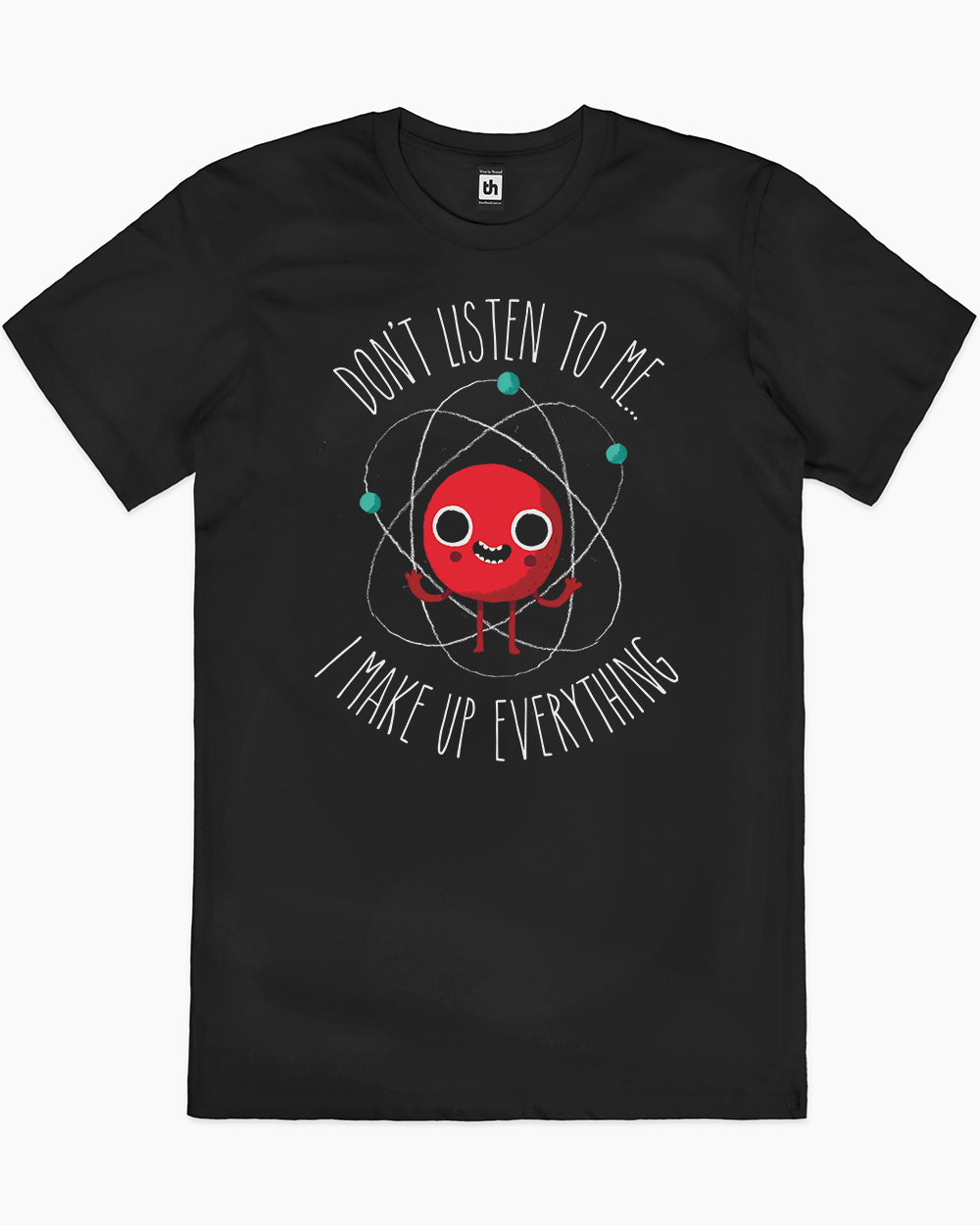 Never Trust An Atom T-Shirt Australia Online #colour_black