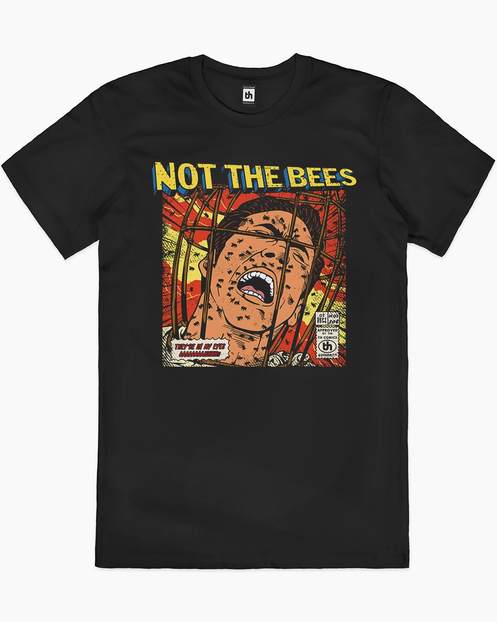 Not the Bees T-Shirt Australia Online #colour_black