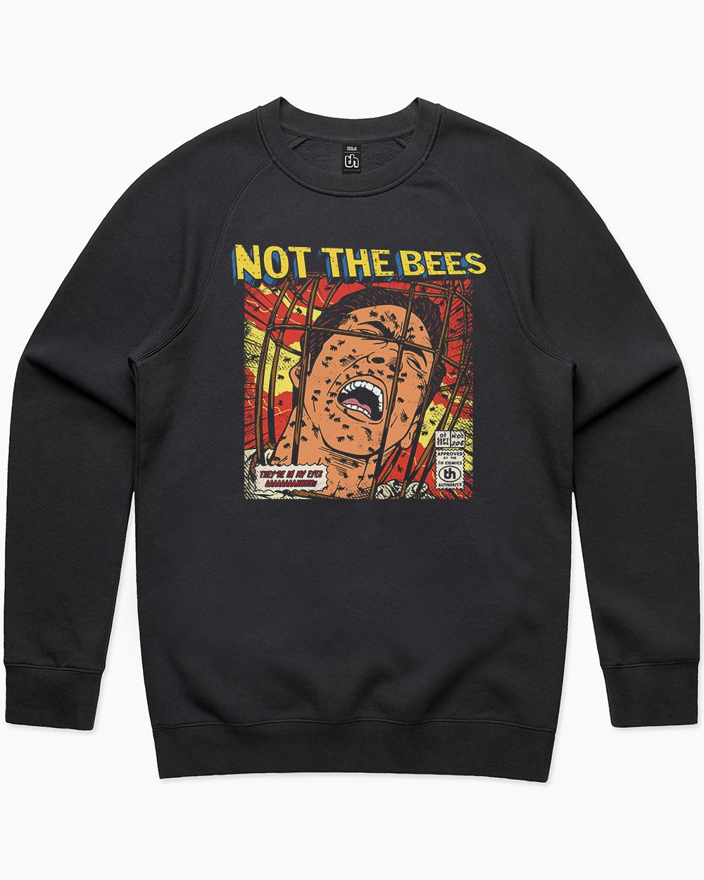 Not the Bees Sweater Australia Online #colour_black