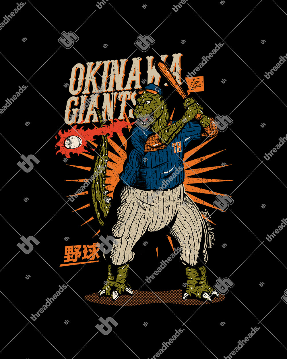 Okinawa Giants Long Sleeve Australia Online #colour_black