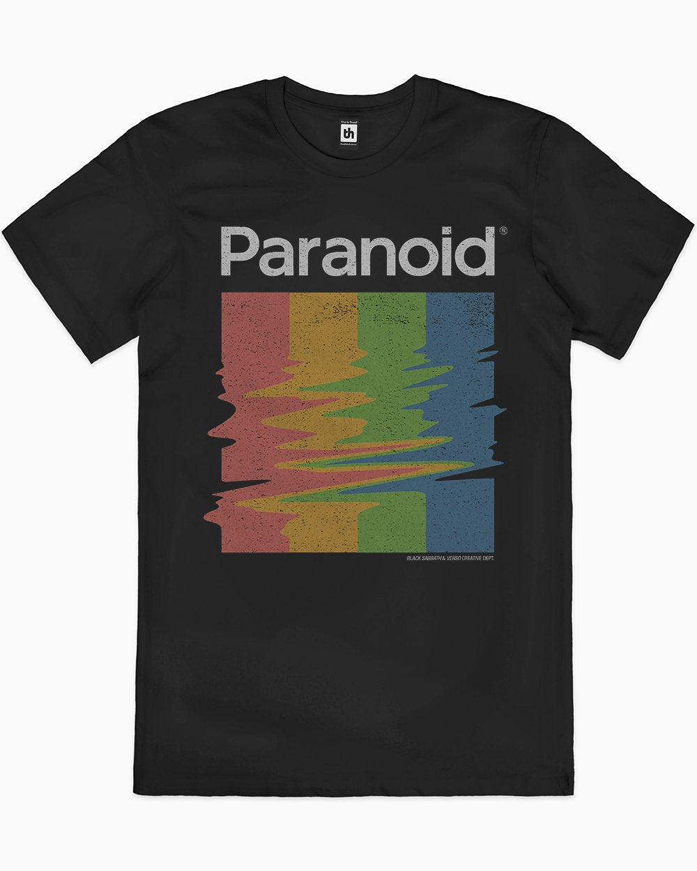Paranoid T-Shirt Australia Online #colour_black
