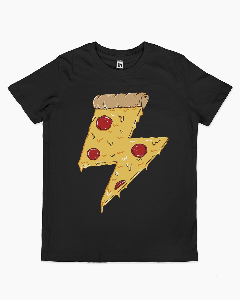 Pizza Power Kids T-Shirt Australia Online #colour_black