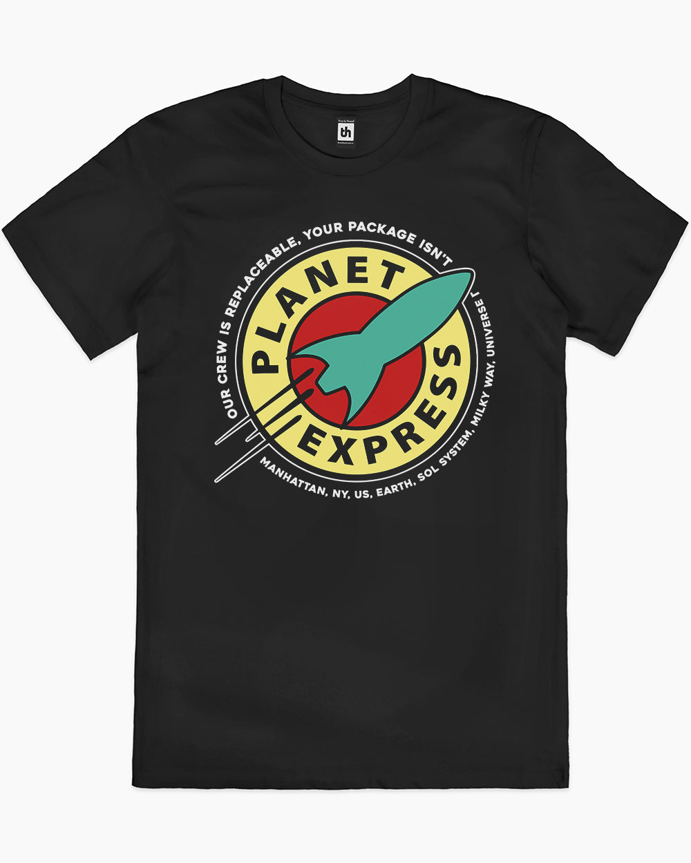 Planet Express T-Shirt Australia Online #colour_black