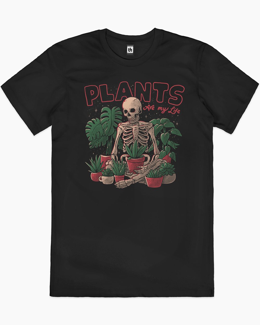 Plants Are My Life T-Shirt Australia Online #colour_black