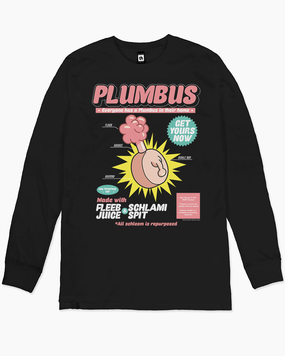Plumbus Long Sleeve Australia Online #colour_black