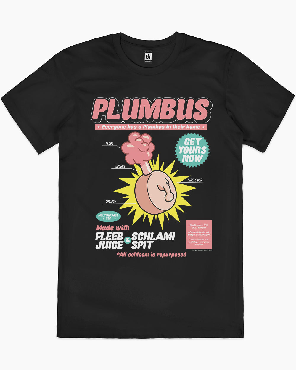 Plumbus T-Shirt Australia Online #colour_black