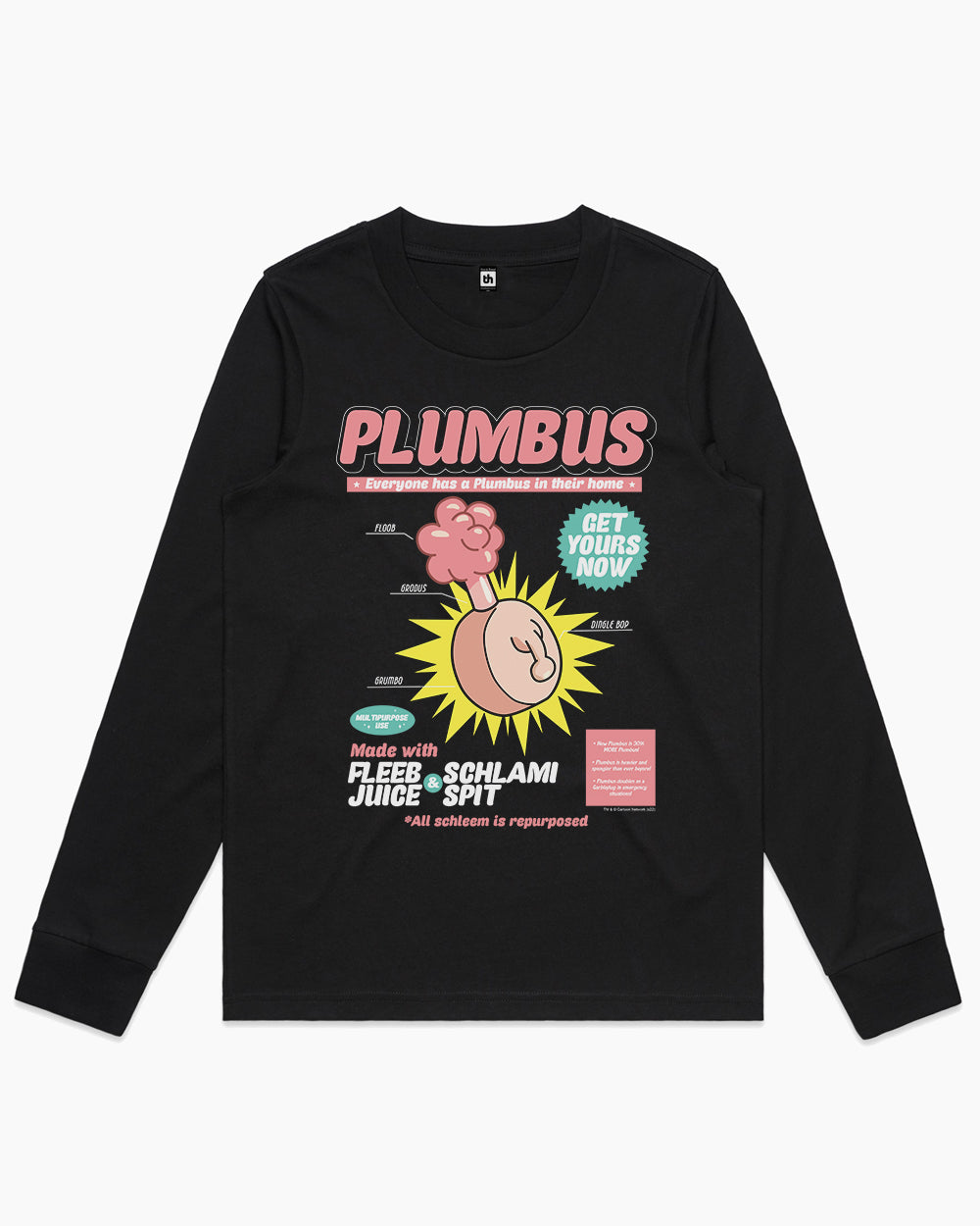 Plumbus Long Sleeve Australia Online #colour_black