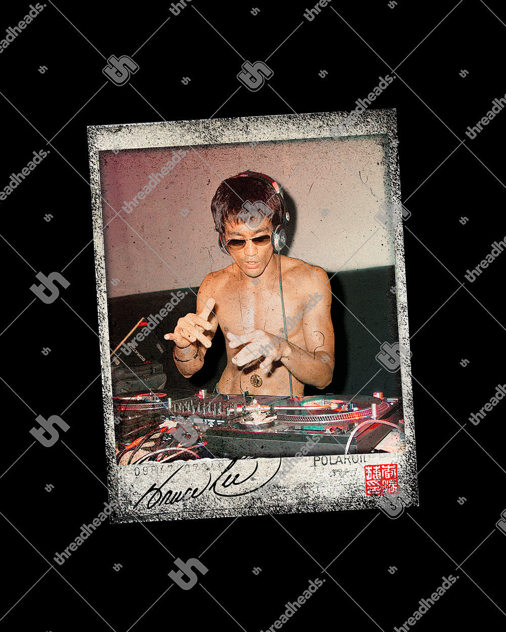 Polaroid DJ Lee Tank Australia Online #colour_black