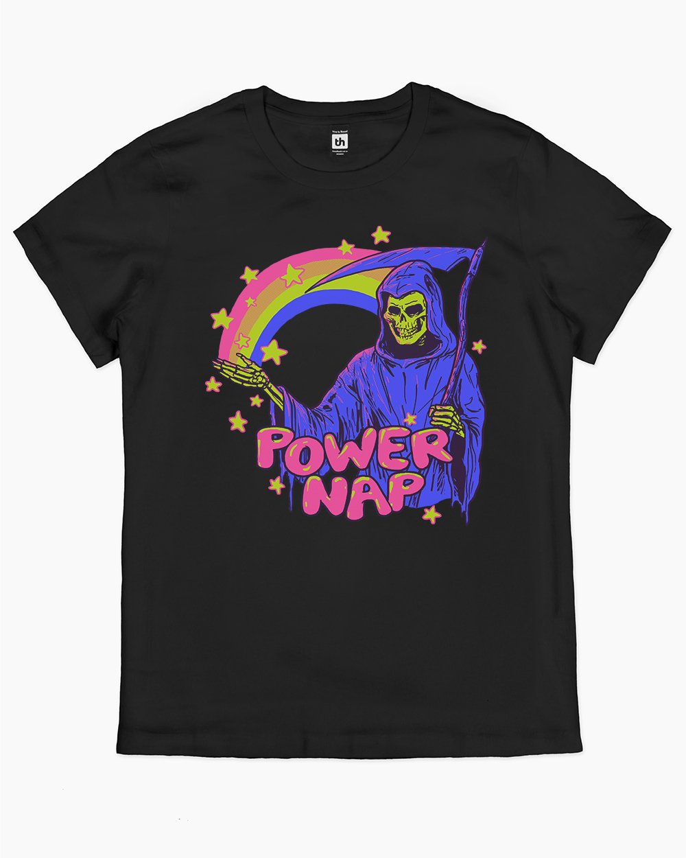 Power Nap T-Shirt Australia Online #colour_black