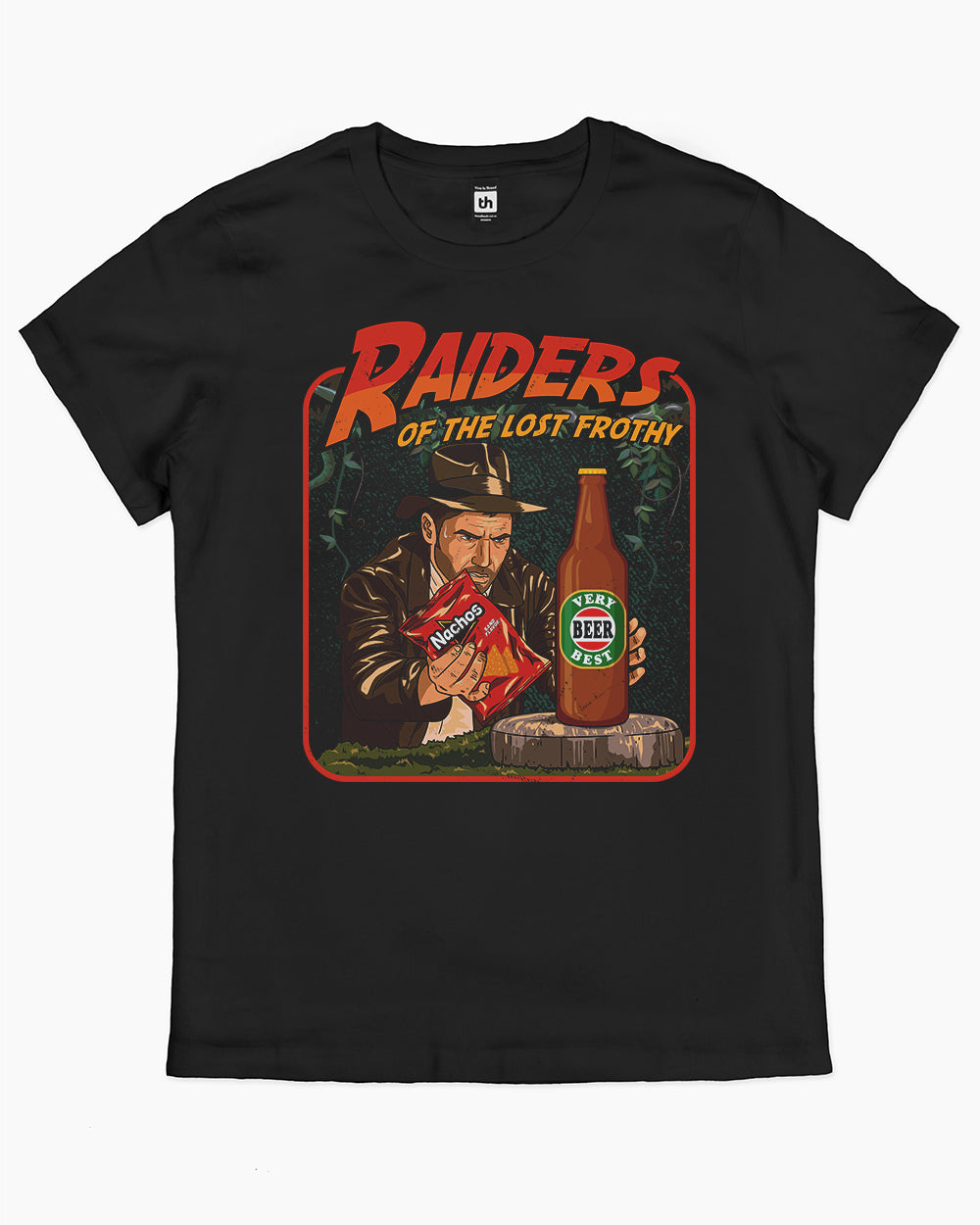 Raiders of the Lost Frothy T-Shirt Australia Online #colour_black
