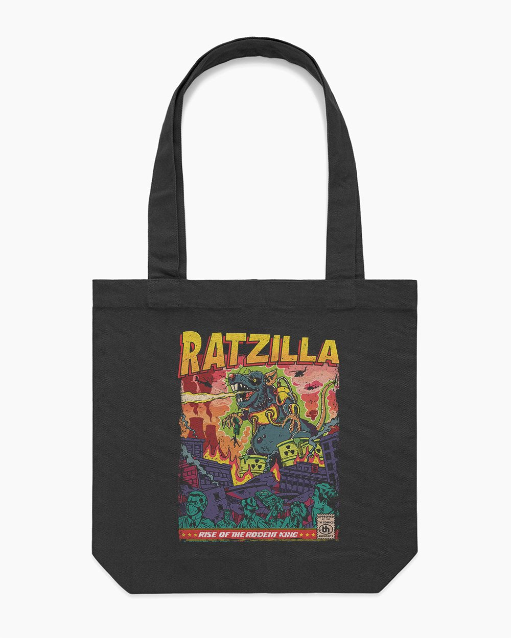 Ratzilla Tote Bag Australia Online #colour_black