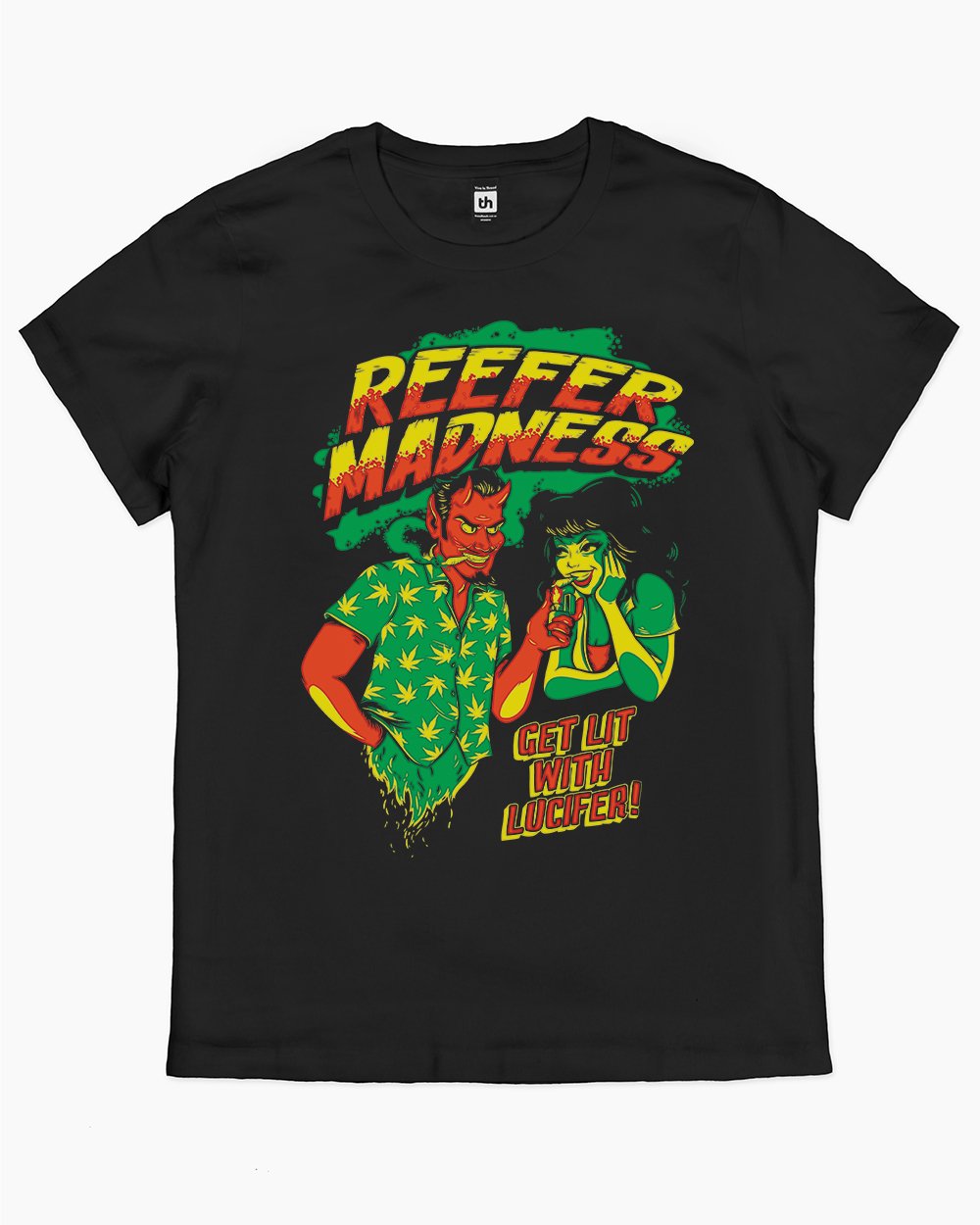 Reefer Madness T-Shirt Australia Online #colour_black