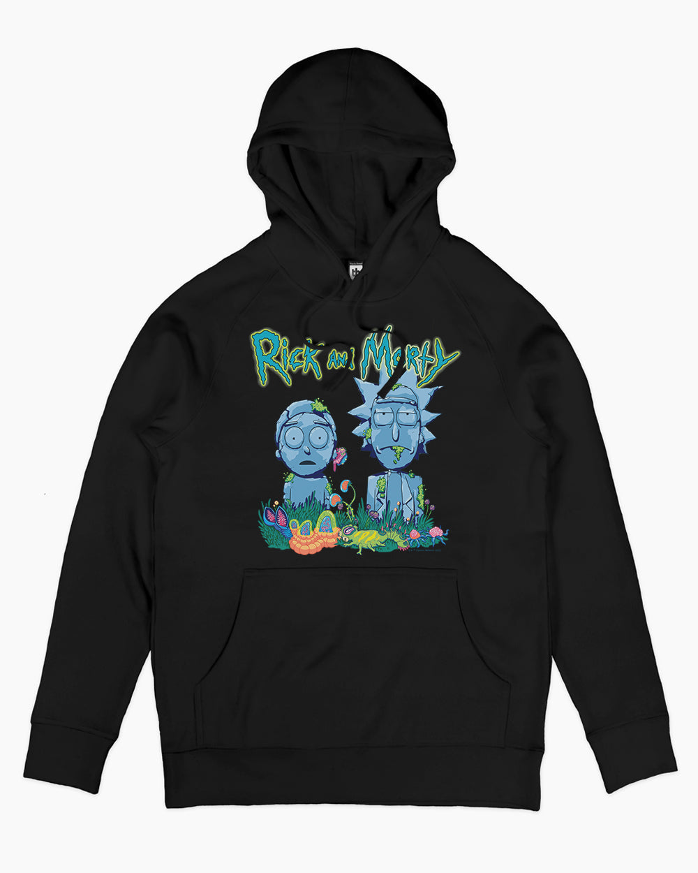 Rick and Morty Statues Hoodie Australia Online #colour_black