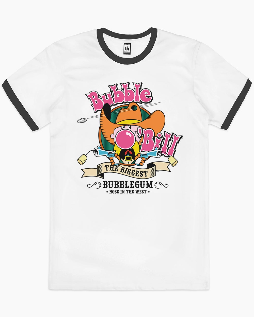 Bubble O'Bill Cowboy T-Shirt Australia Online #colour_black ringer