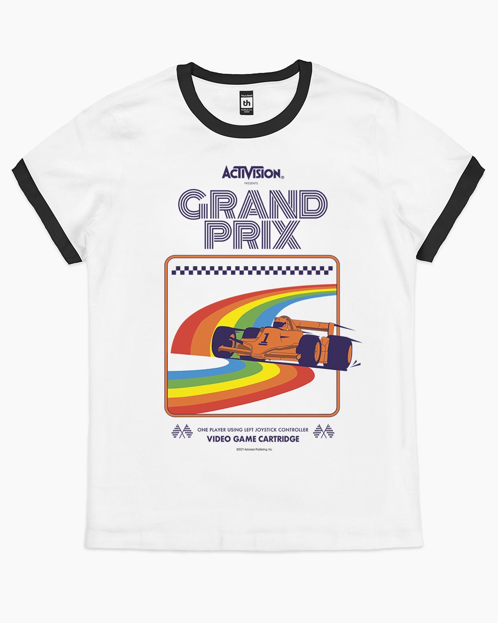 Grand Prix Version 2 T-Shirt Australia Online #colour_black ringer