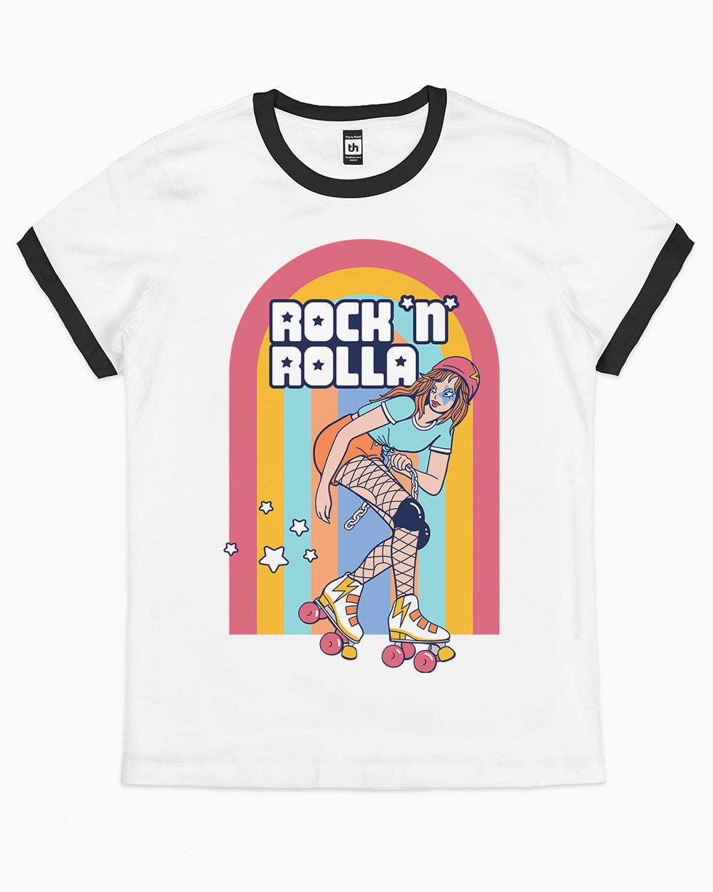 Rock N Rolla T-Shirt Australia Online #colour_black ringer