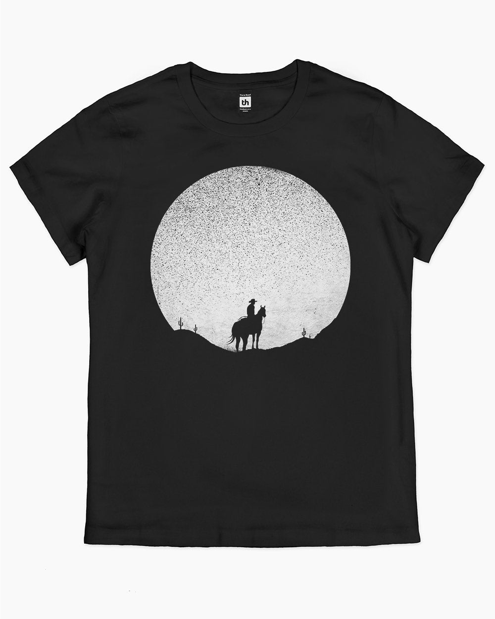 Rising Sunset T-Shirt Australia Online #colour_black