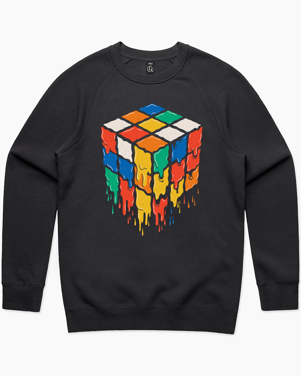 Rubik's Melt Sweater Australia Online #colour_black