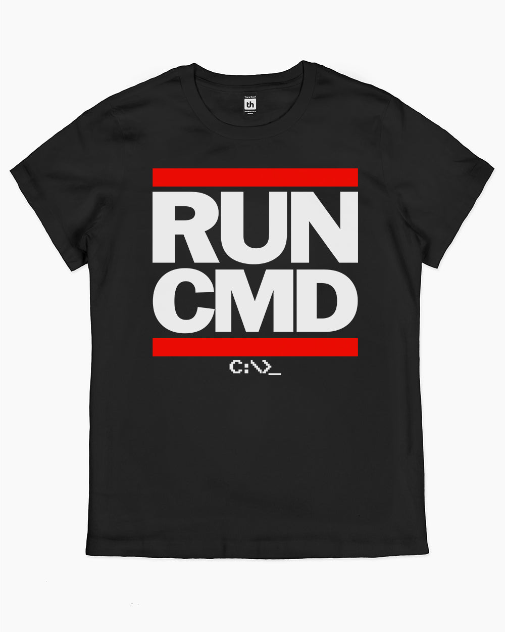 Run CMD T-Shirt Australia Online #colour_black