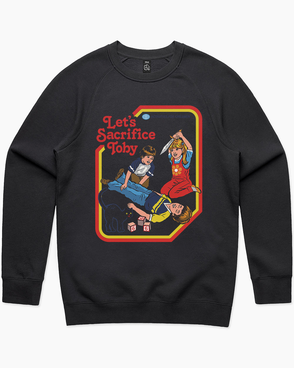 Let's Sacrifice Toby Sweater Australia Online #colour_black
