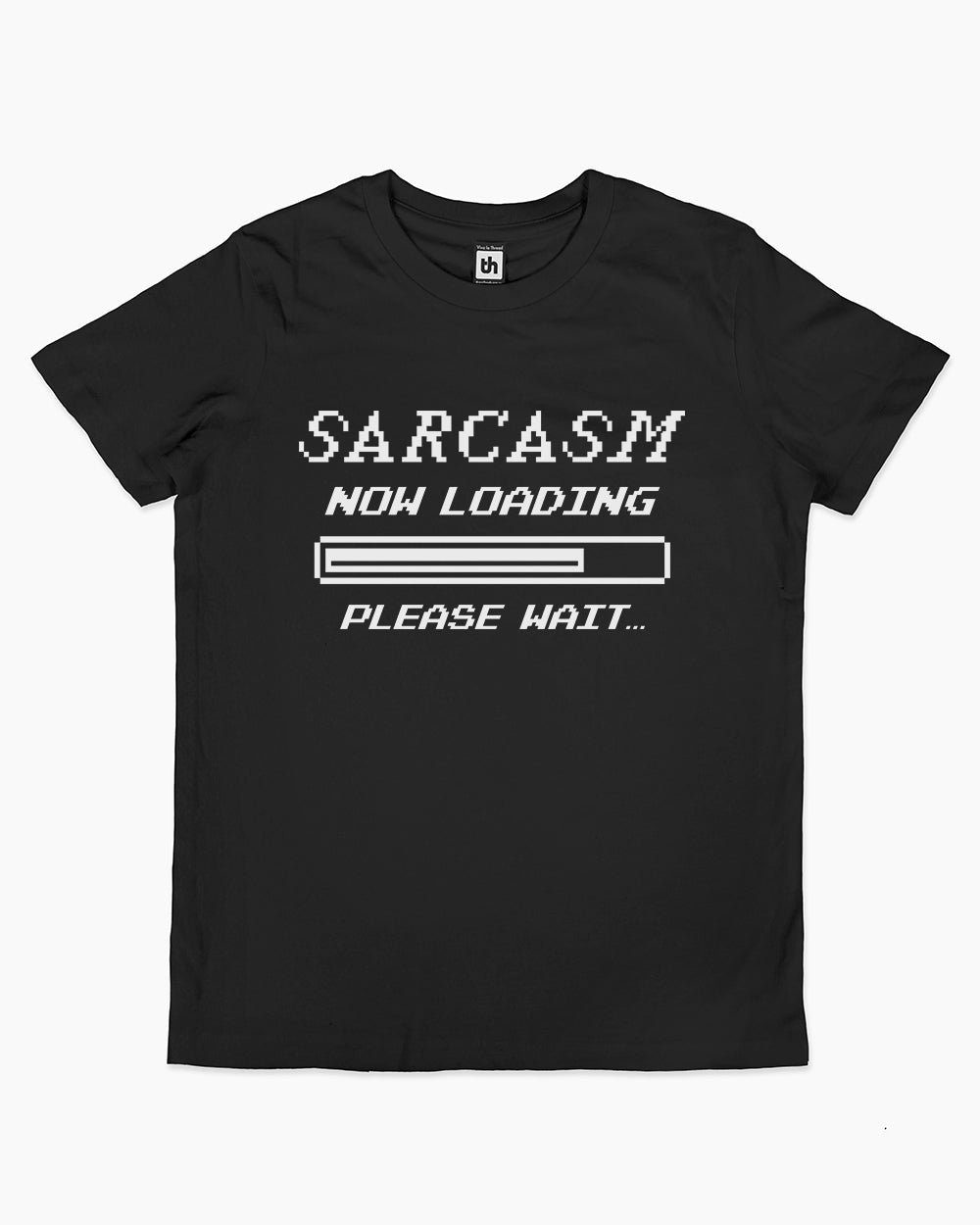 Sarcasm Loading Kids T-Shirt Australia Online #colour_black