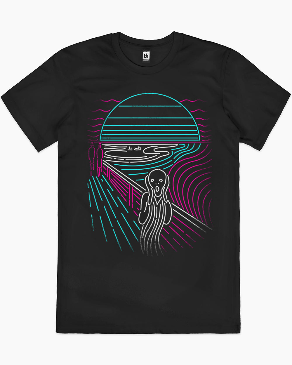 Screaming Neon T-Shirt Australia Online #colour_black