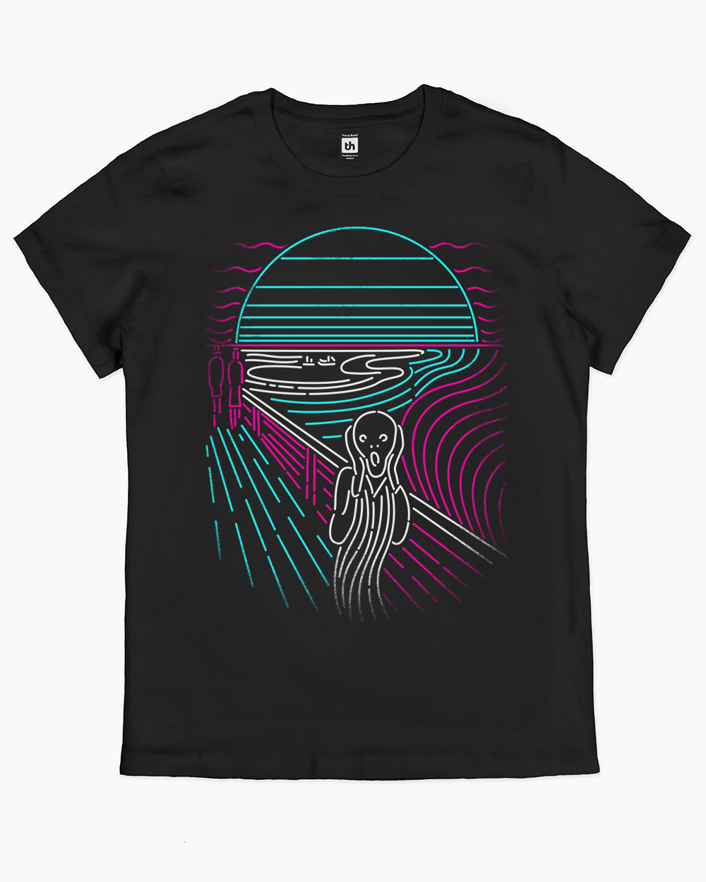 Screaming Neon T-Shirt Australia Online #colour_black